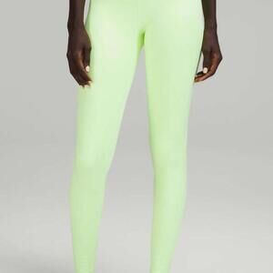 lululemon athletica Neon Green Leggings